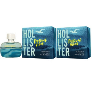 Hollister Festival Vibes for Him 2 x 100 ml Eau de Toilette EDT Herrenduft