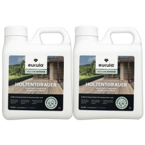 Dr. Schutz Eukula 2 x 1 Liter Holzentgrauer farblos