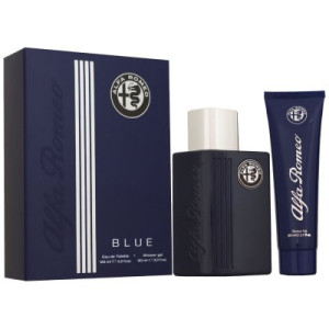 Alfa Romeo Blue 125 ml Eau de Toilette EDT & 90 ml Duschgel Showergel