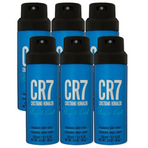 Cristiano Ronaldo CR7 Play It Cool 6 x 150 ml Deospray Deo Spray Body Spray