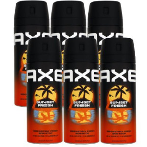 Axe Sunset Fresh 6 x 150 ml Deospray Deodorant Deo Spray Deodorant Spray Deo