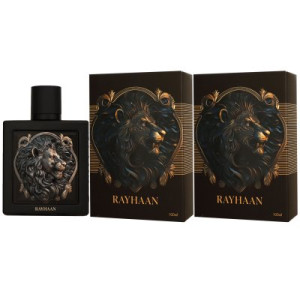 Rayhaan Lion 2 x 100 ml Eau de Parfum EDP Herrenparfum Herren Parfum