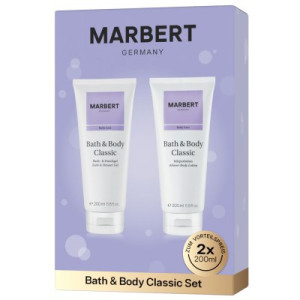 Marbert Bath & Body Classic 200 ml Bodylotion & 200 ml Showergel Duschgel