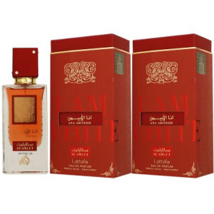 Lattafa Ana Abiyedh Scarlet 2 x 60 ml Eau de Parfum EDP Unisexparfum