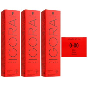 Schwarzkopf Igora Royal 3 x 60 ml 0-00 Diluter Haarfarbe Cremefarbe