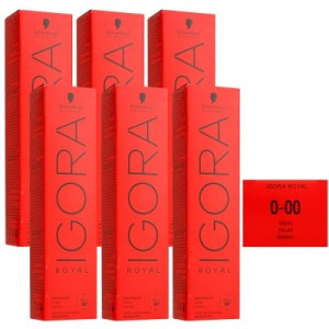 Schwarzkopf Igora Royal 6 x 60 ml 0-00 Diluter Haarfarbe Cremefarbe