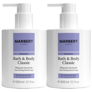 Marbert Bath & Body Classic 2 x 300 ml Flüssigseife Handseife