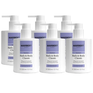 Marbert Bath & Body Classic 6 x 300 ml Flüssigseife Handseife