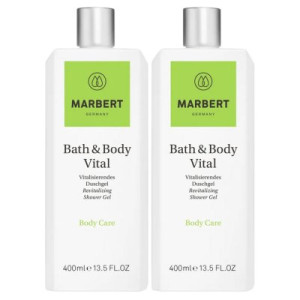 Marbert Bath & Body Vital 2 x 400 ml Duschgel Showergel