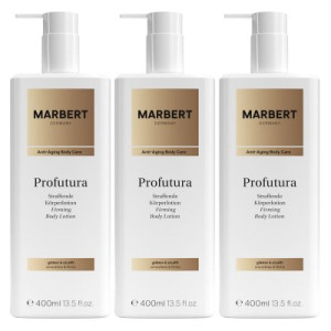 Marbert Profutura 3 x 400 ml Bodylotion Body Lotion Straffende Anti-Aging