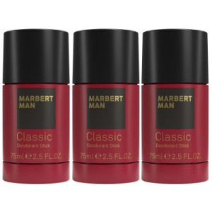 Marbert Man Classic 3 x 75 ml Deostick Deodorant Stick Deo Stick Deodorant