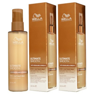Wella Ultimate Smooth 24/7 Silky Milk 2 x 100 ml Leave-in Spray Step 4