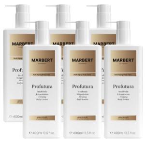 Marbert Profutura 6 x 400 ml Bodylotion Body Lotion Straffende Anti-Aging