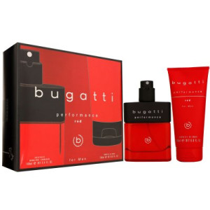Bugatti Fashion Performance Red 100 ml EDT & 200 ml Duschgel SG