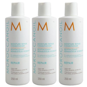 Moroccanoil Moisture Repair 3 x 250 ml regenerierender Conditioner