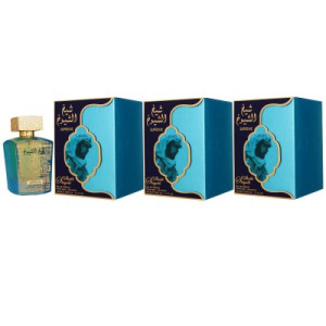 Lattafa Sheikh Al Shuyukh Supreme 3 x 100 ml Eau de Parfum EDP Herrenparfum