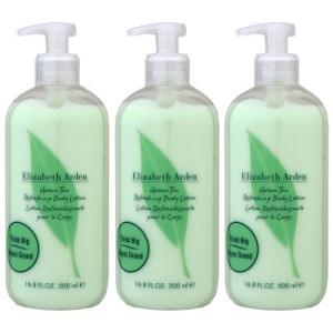 Elizabeth Arden Green Tea 3 x 500 ml Bodylotion Körperlotion Body Lotion