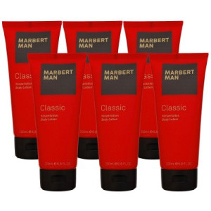 Marbert Man Classic 6 x 200 ml Bodylotion Körperlotion Body Lotion