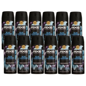 Axe Fine Fragrance Collection Blue Lavender 12 x 150 ml Deospray Deodorant