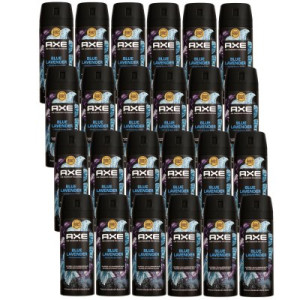 Axe Fine Fragrance Collection Blue Lavender 24 x 150 ml Deospray Deodorant