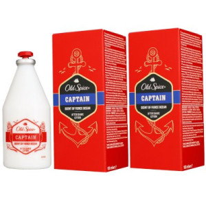 Old Spice Captain 2 x 100 ml Aftershave Lotion After Shave Lotion ASL