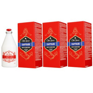 Old Spice Captain 3 x 100 ml Aftershave Lotion After Shave Lotion ASL