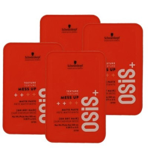 Schwarzkopf Osis Mess up matt Gum 4 x 100 ml Matte Wax Paste