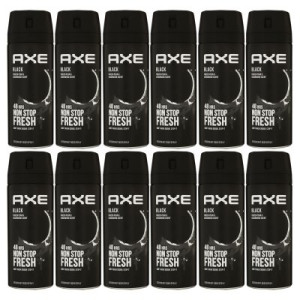 Axe Black 12 x 150 ml Deospray Deodorant Deo Spray Bodyspray Deodorant Spray Deo neues Design