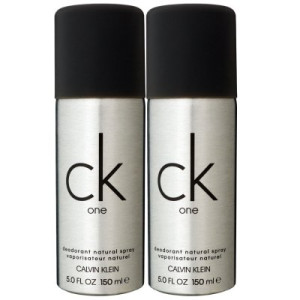 Calvin Klein CK One 2 x 150 ml Deospray Deodorant Spray Deodorant Deo Spray