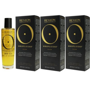 Revlon Professional Orofluido Elixir 3 x 100 ml Glanz Haaröl