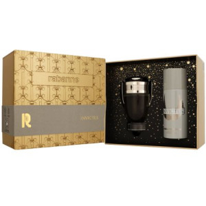 Paco Rabanne Invictus 100 ml Eau de Toilette EDT & 150 ml Deospray Deodorant