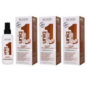 Revlon Uniq One Coconut 3 x 150 ml All In One Treatment