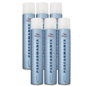 Wella Performance Haarspray 6 x 500 ml -Stark