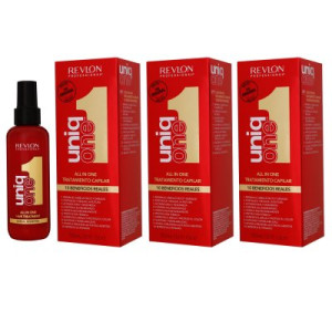 Revlon Uniq One 3 x 150 ml All In One Classic 10 in 1 Hair Treatment