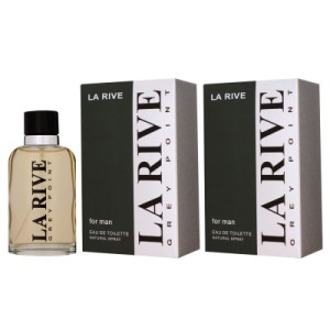 La Rive Grey Point 2 x 90 ml Eau de Toilette EDT Herrenduft