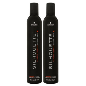 Schwarzkopf Silhouette Classic Formula 2 x 500 ml Mousse Haarschaum starker Halt