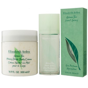 Elizabeth Arden Green Tea 100 ml EDP & 500 ml Green Tea Honey Drops Body