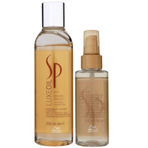 Wella SP Luxe Oil Keratin Protect 200 ml Shampoo & Haaröl 100 ml