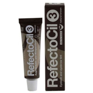 RefectoCil 3 Natural Brown naturbraun 15 ml Augenbrauenfarbe & Wimpernfarbe