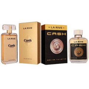 La Rive Cash Woman 90 ml EDP & 100 ml Cash for Men EDT