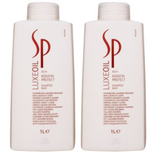 Wella SP Luxe Oil Keratin Protect 2 x 1000 ml Shampoo
