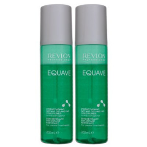 Revlon Equave 2 x 200 ml Strengthening Volumizing Detangling Conditioner Leave In Pflege