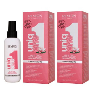 Revlon Uniq One Lotus Flower 2 x 150 ml Hair Treatment Haarpflege