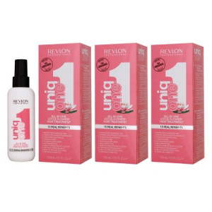 Revlon Uniq One Lotus Flower 3 x 150 ml Hair Treatment Haarpflege