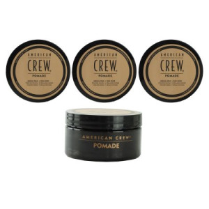 American Crew Classic Pomade 3 x 85 g Haarwax mittelstarker halt