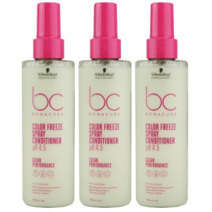 Schwarzkopf Bonacure Color Freeze 3 x 200 ml Conditioner Spray
