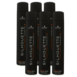 Schwarzkopf Silhouette Classic Formula 6 x 750 ml Haarspray starker Halt
