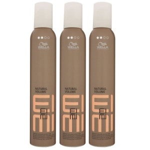 Wella Eimi Natural Volume 3 x 300 ml Volumenschaum