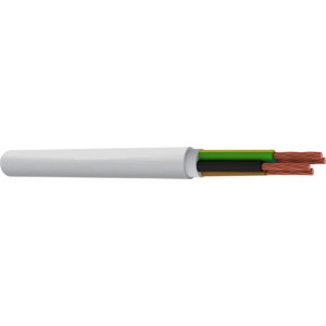 NEK Kabel TFXP MR Flex 3G2.5mmÂ² Hvit UV (RL 200M) - 1093452