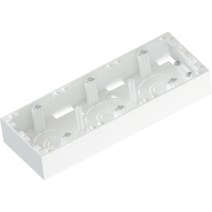 Namron Edge kappe trippel hvit 35mm - 1415948